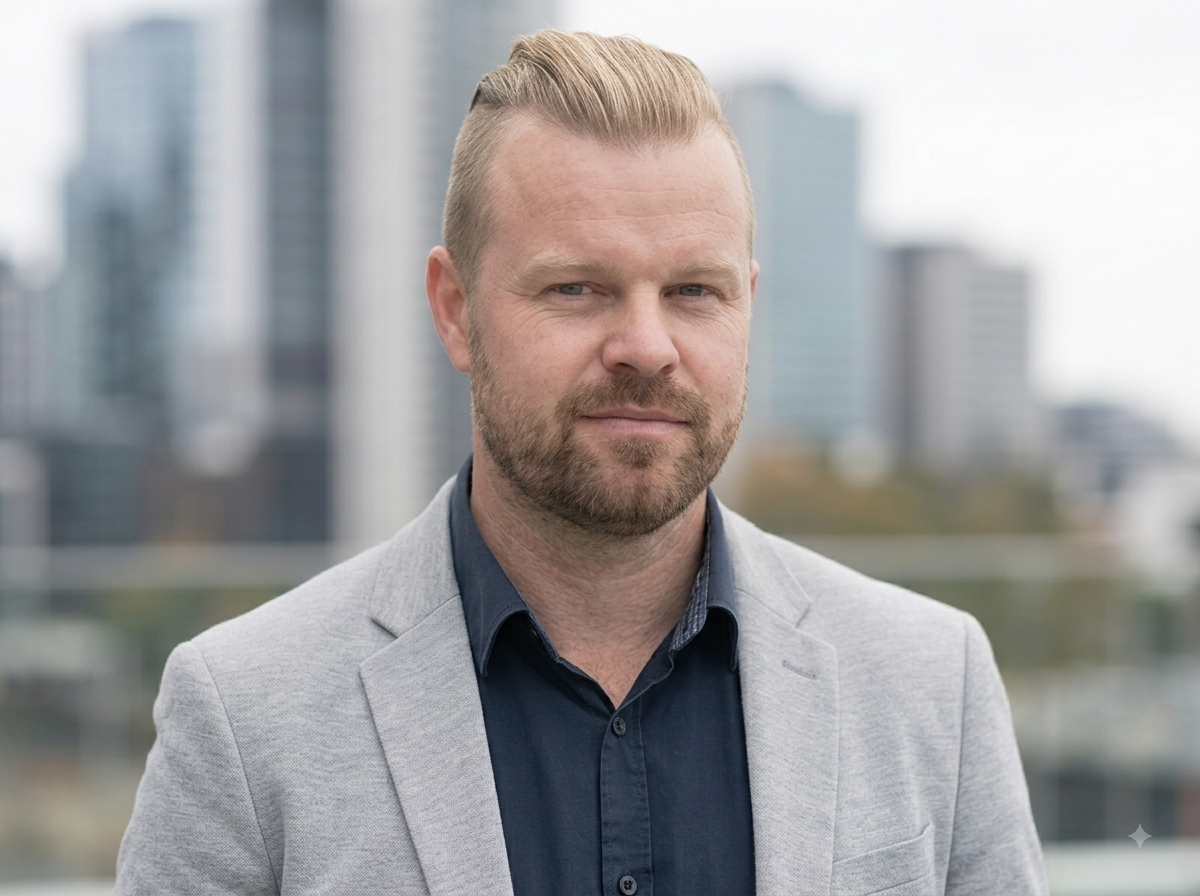 Jarrod Harman, founder of Grow A Salon